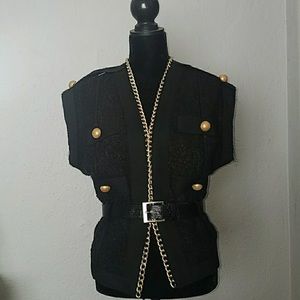 LULUVIA Belted Vest